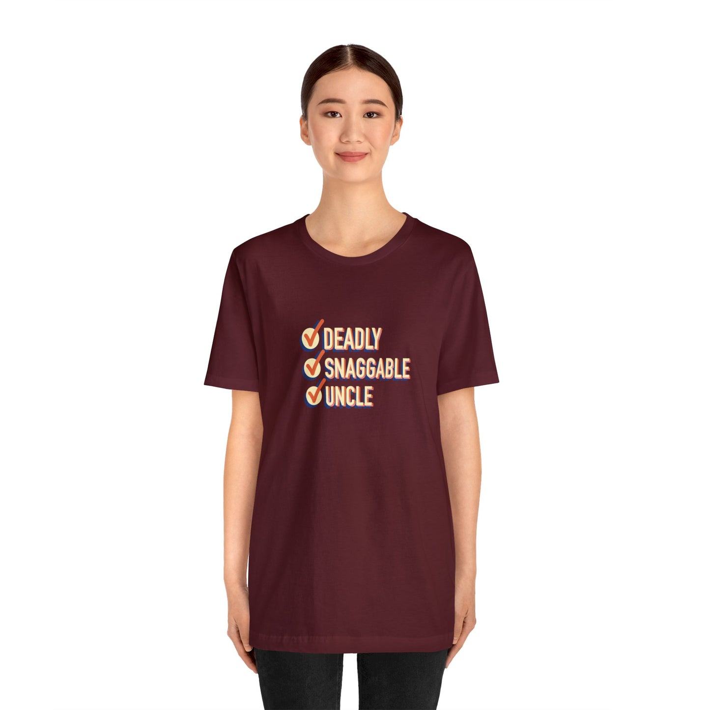 Deadly Snaggable Uncle - Short Sleeve Tee