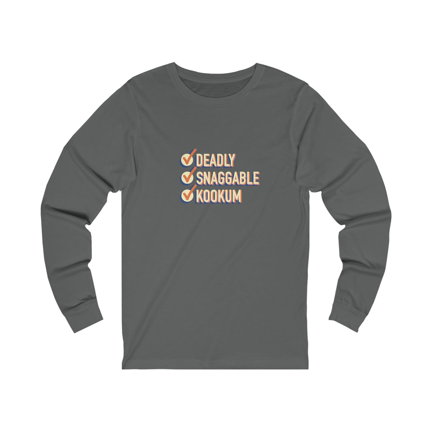 Deadly Snaggable Kookum - Long Sleeve Tee