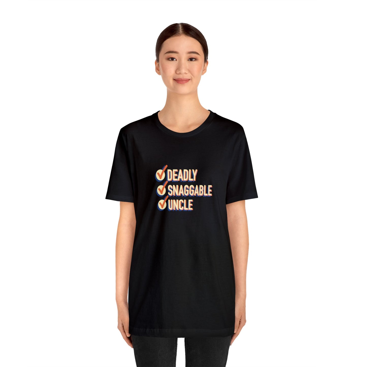 Deadly Snaggable Uncle - Short Sleeve Tee