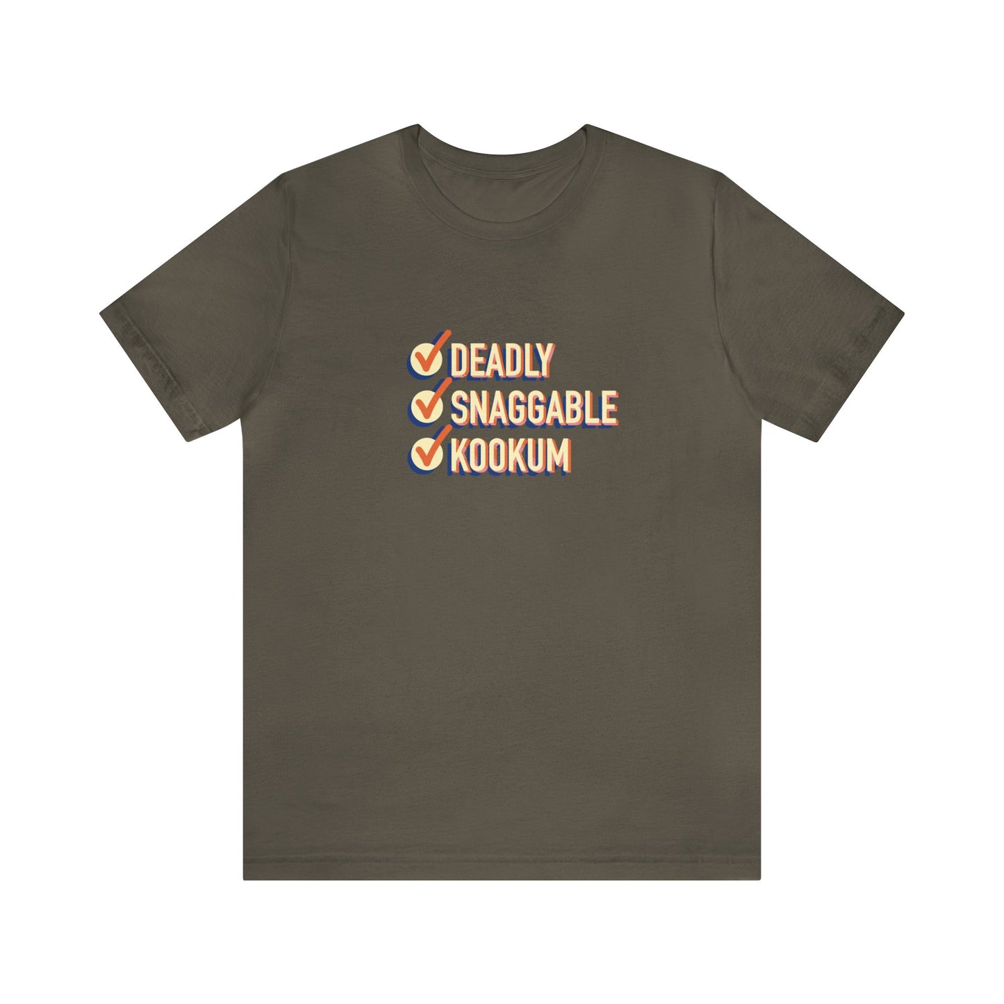 Deadly Snaggable Kookum - Short Sleeve Tee