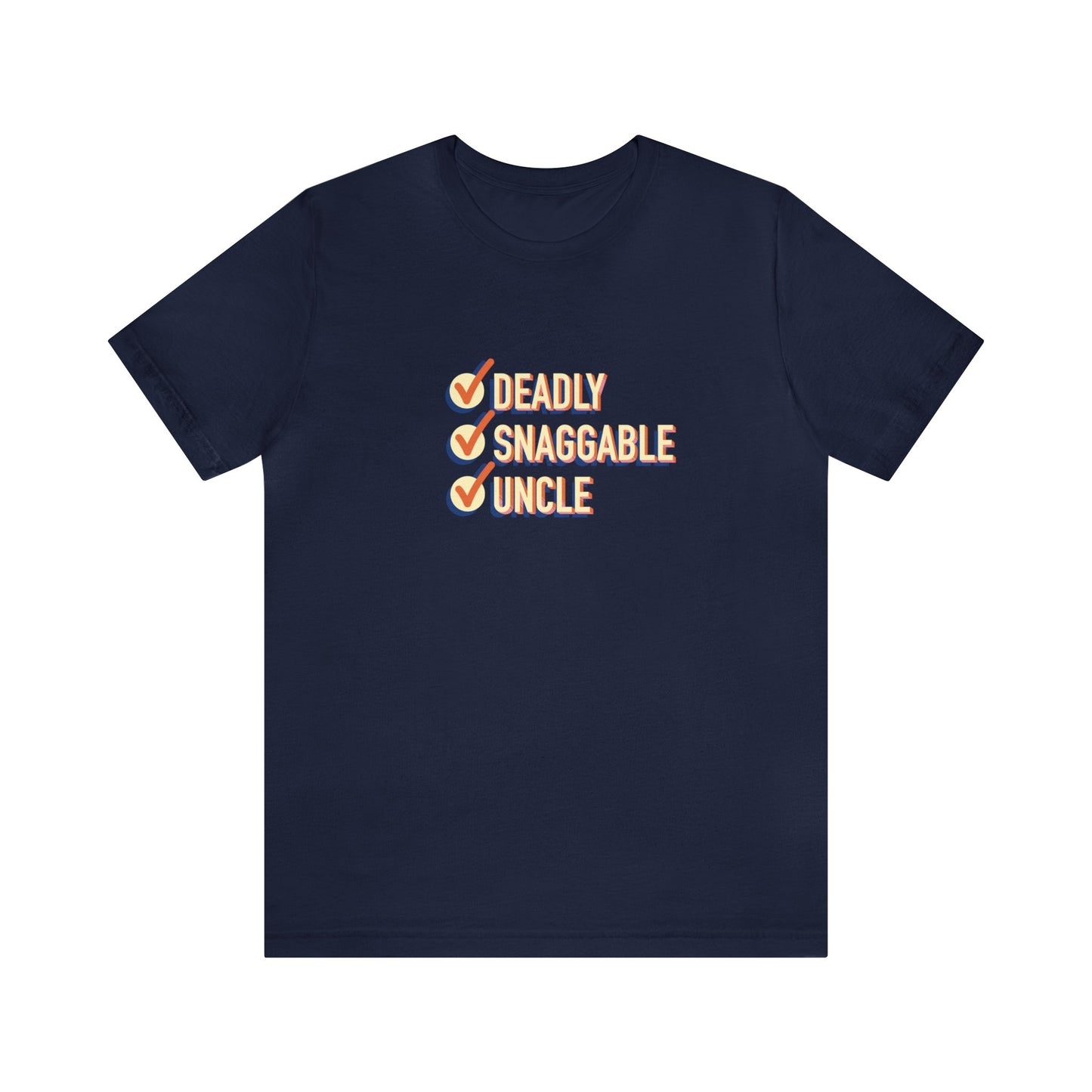 Deadly Snaggable Uncle - Short Sleeve Tee