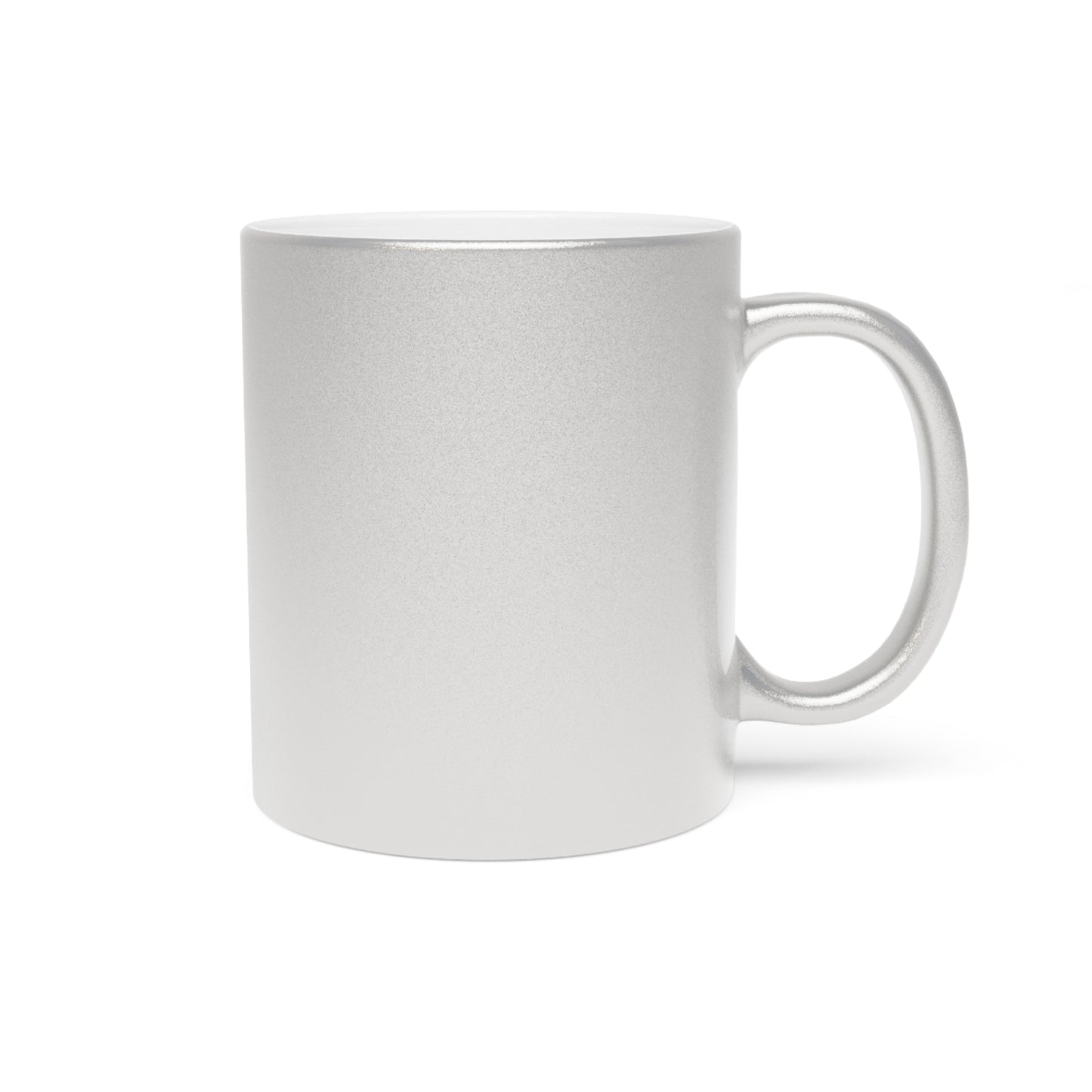 Merry & Right Metallic Mug for Holiday Cheers