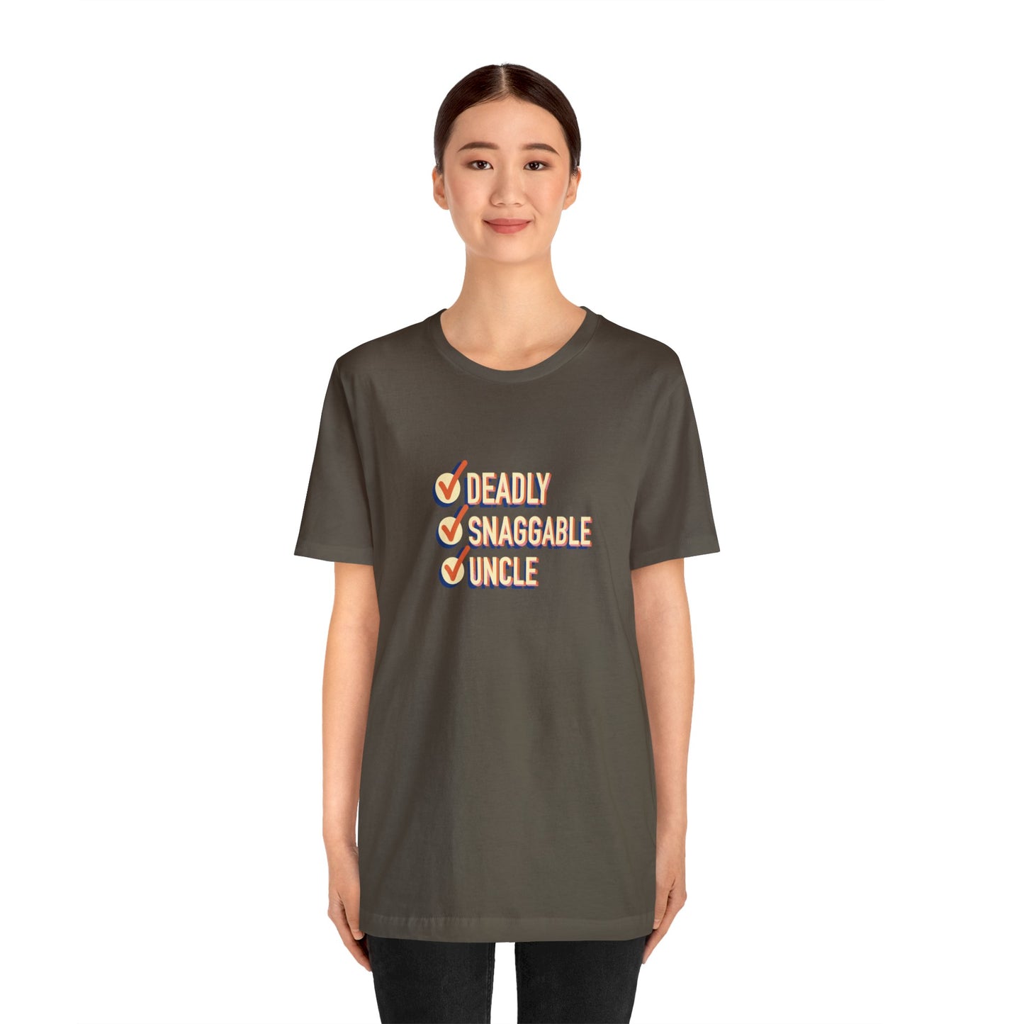 Deadly Snaggable Uncle - Short Sleeve Tee