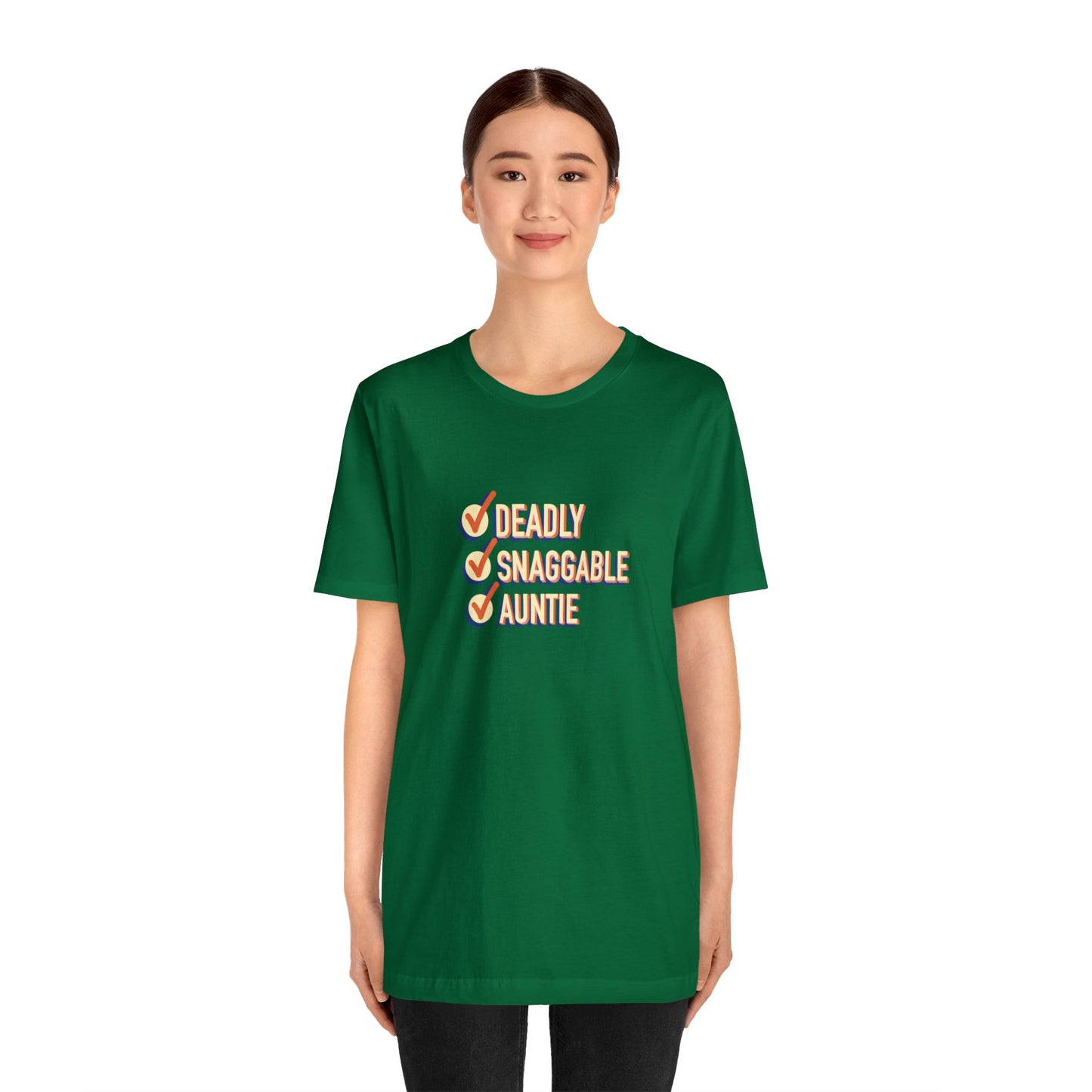 Deadly Snaggable Auntie - Short Sleeve Tee