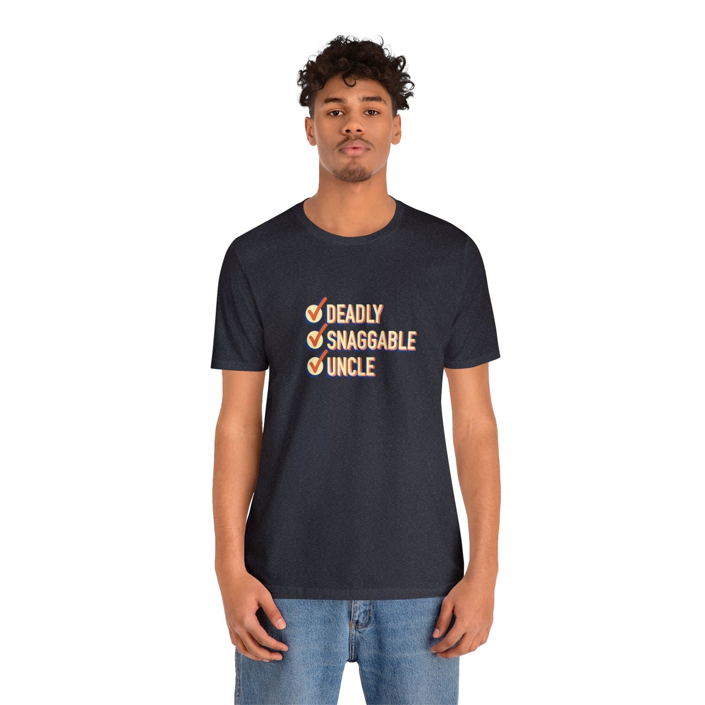 Deadly Snaggable Uncle - Short Sleeve Tee