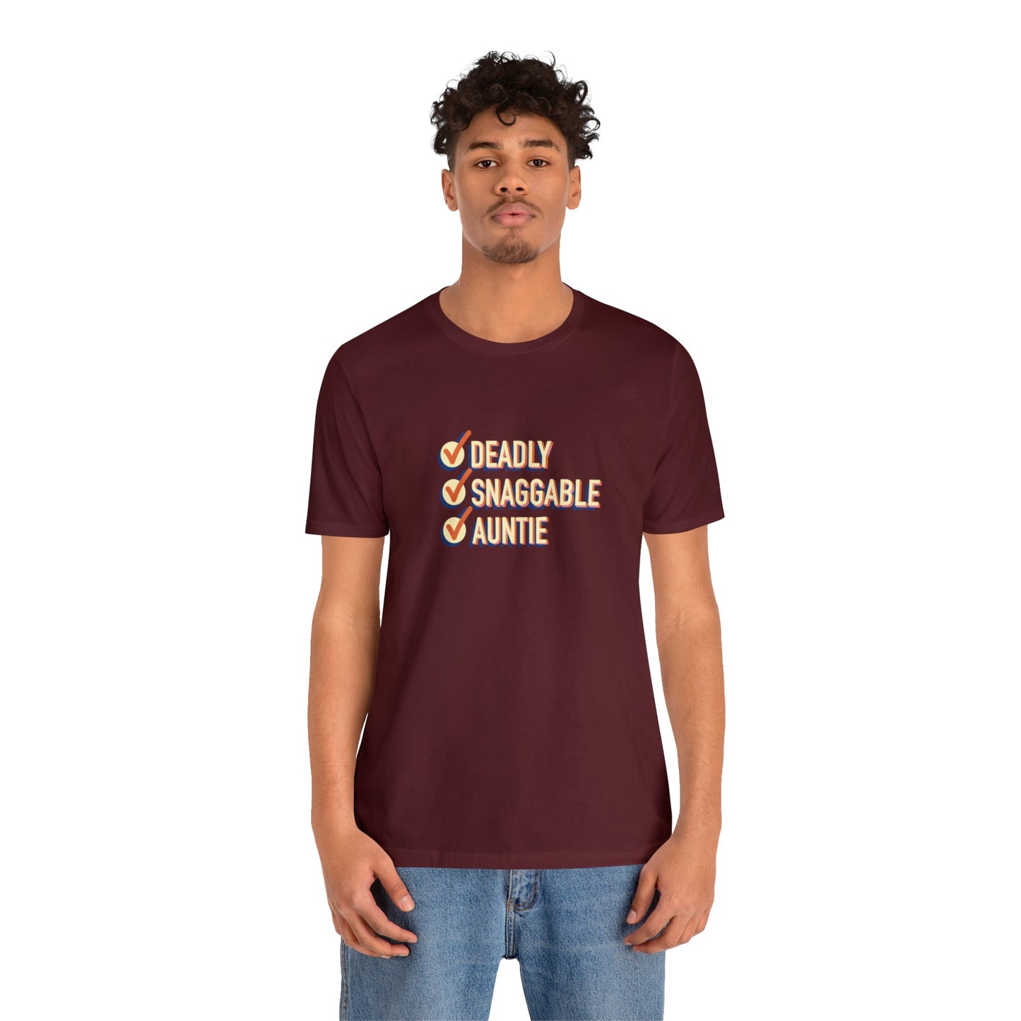 Deadly Snaggable Auntie - Short Sleeve Tee