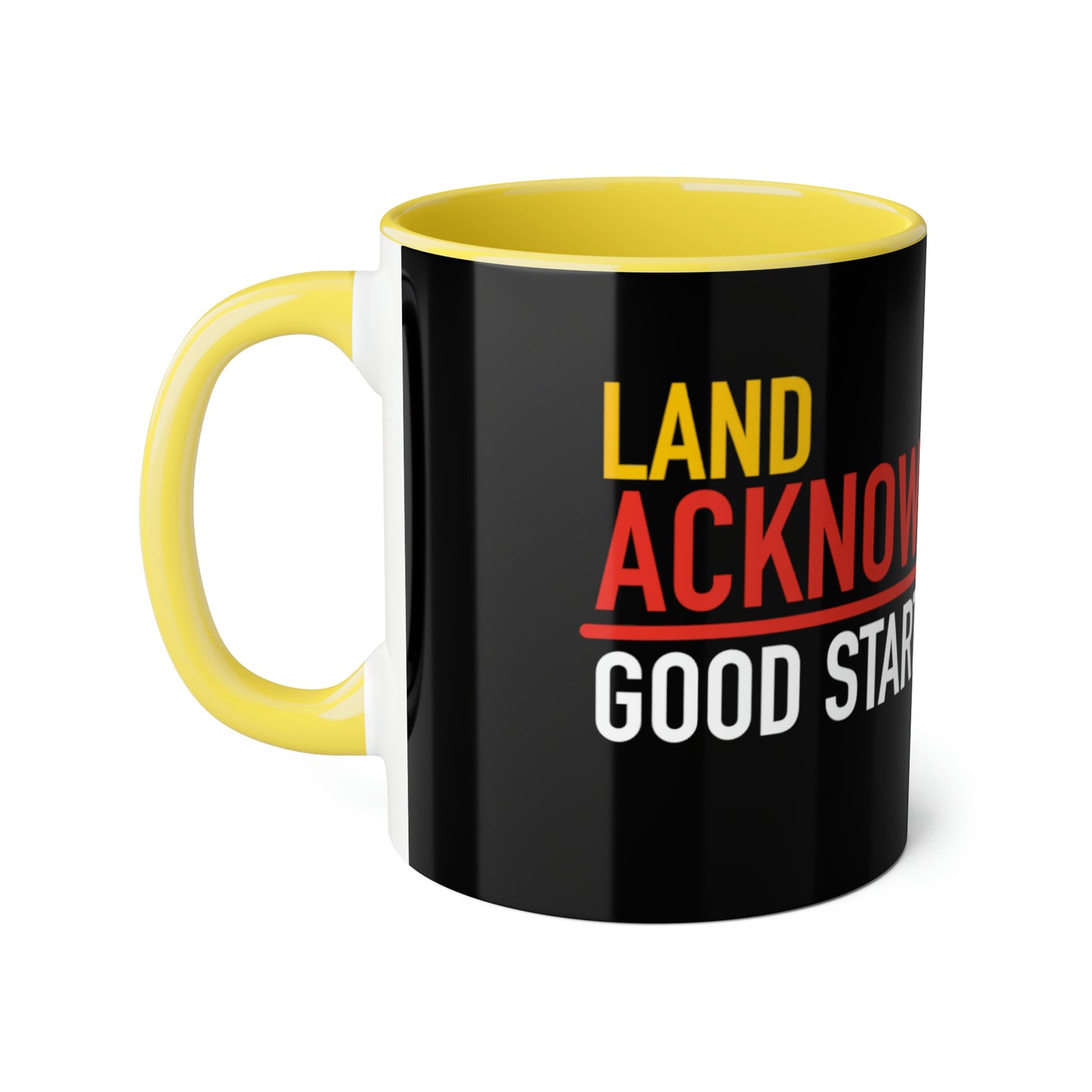 Land Acknowledgement - Accent Mugs, 11oz