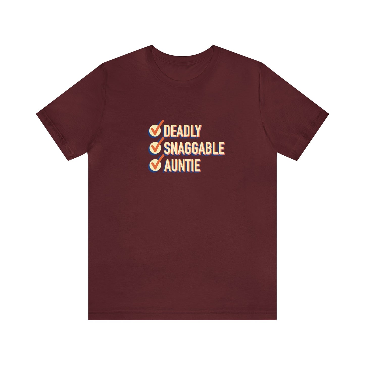 Deadly Snaggable Auntie - Short Sleeve Tee