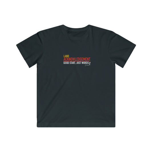 Land Acknowledgement - KIDS Fine Jersey Tee