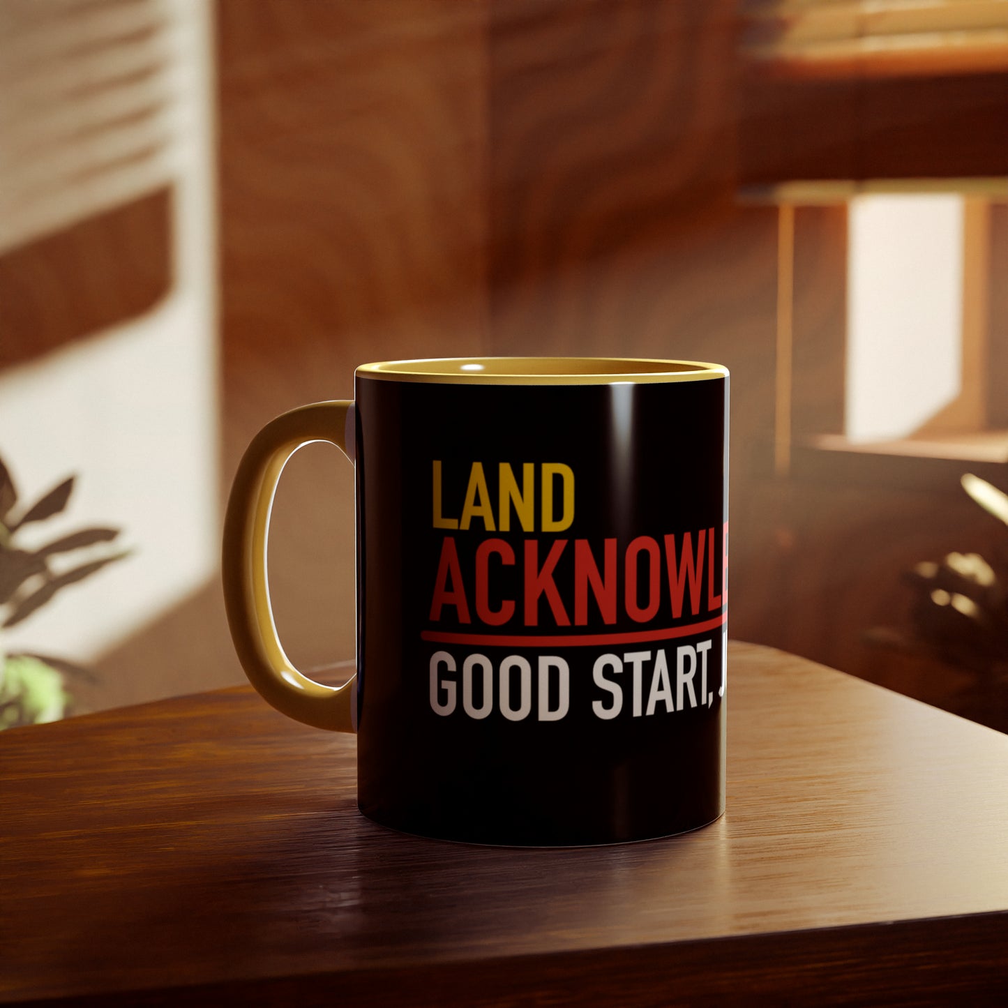 Land Acknowledgement - Accent Mugs, 11oz