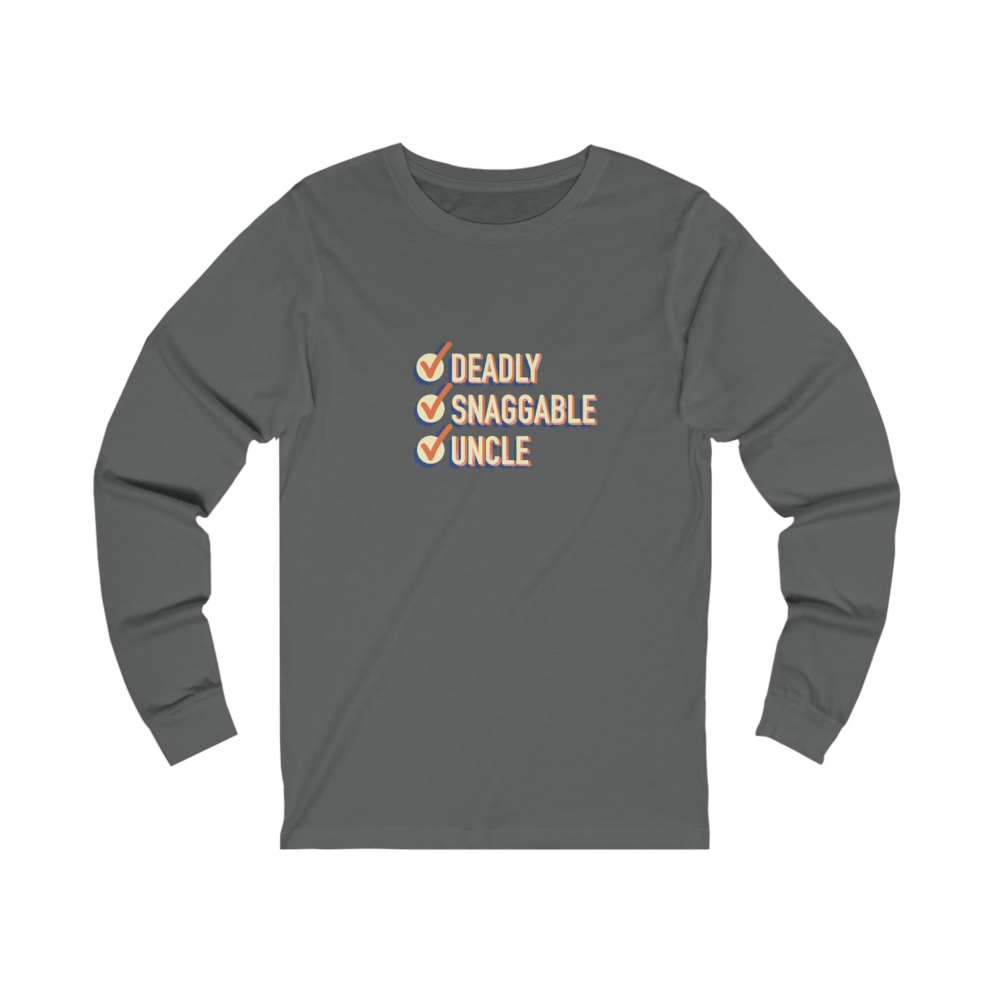 Deadly Snaggable Uncle - Long Sleeve Tee