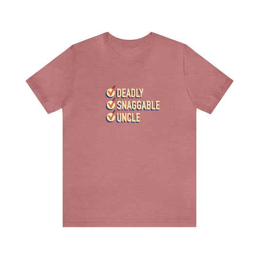 Deadly Snaggable Uncle - Short Sleeve Tee