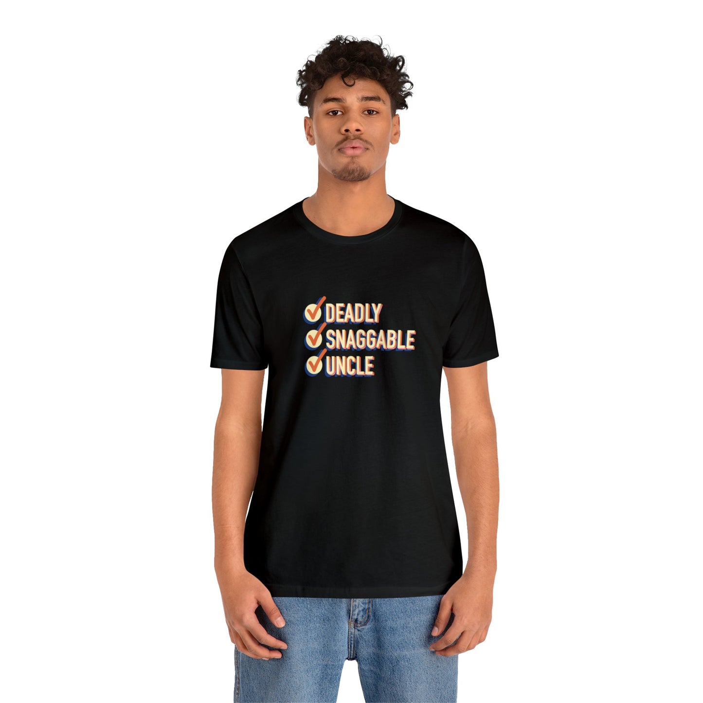 Deadly Snaggable Uncle - Short Sleeve Tee