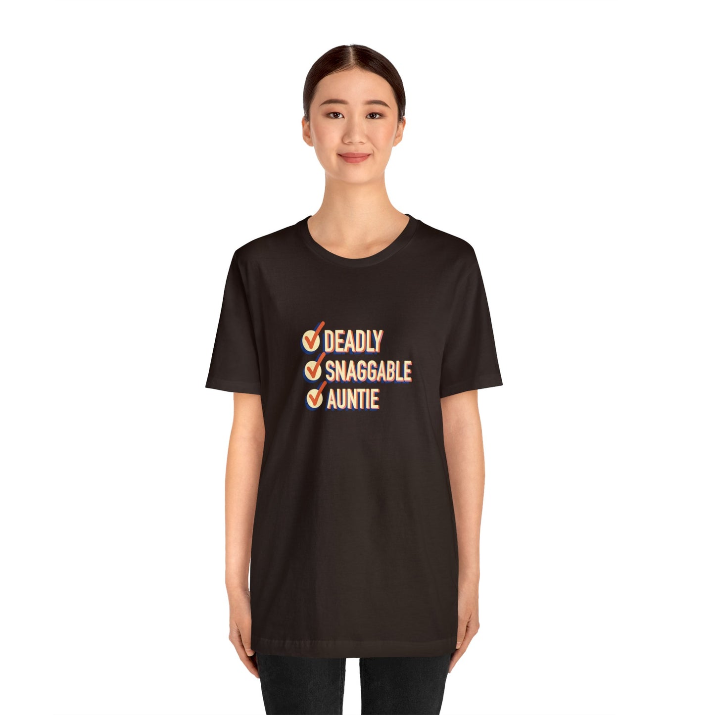 Deadly Snaggable Auntie - Short Sleeve Tee