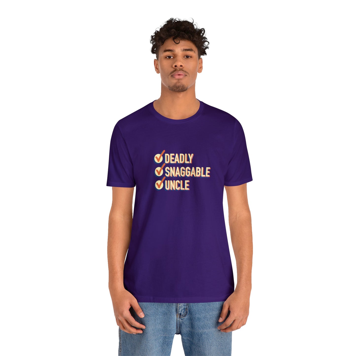 Deadly Snaggable Uncle - Short Sleeve Tee