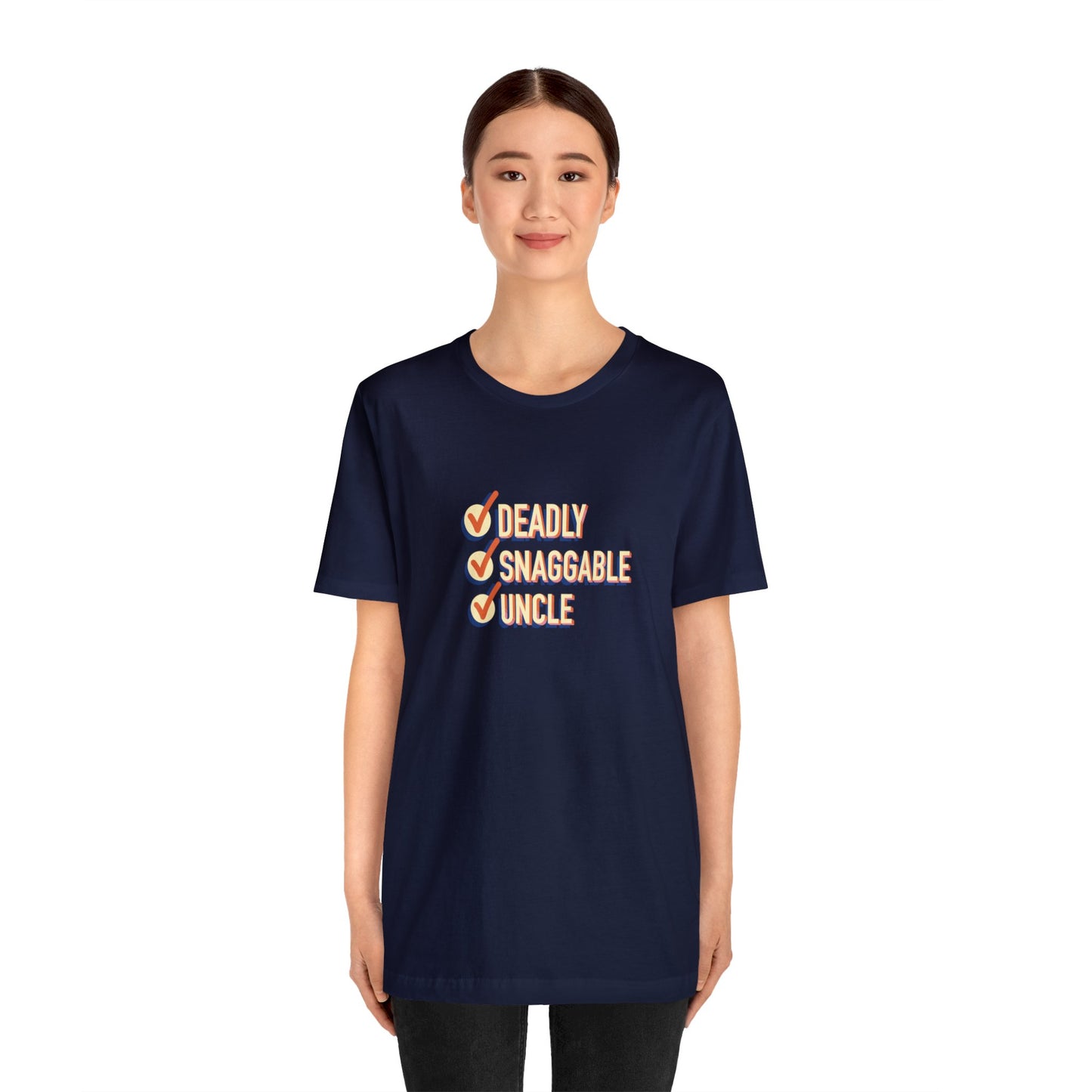 Deadly Snaggable Uncle - Short Sleeve Tee