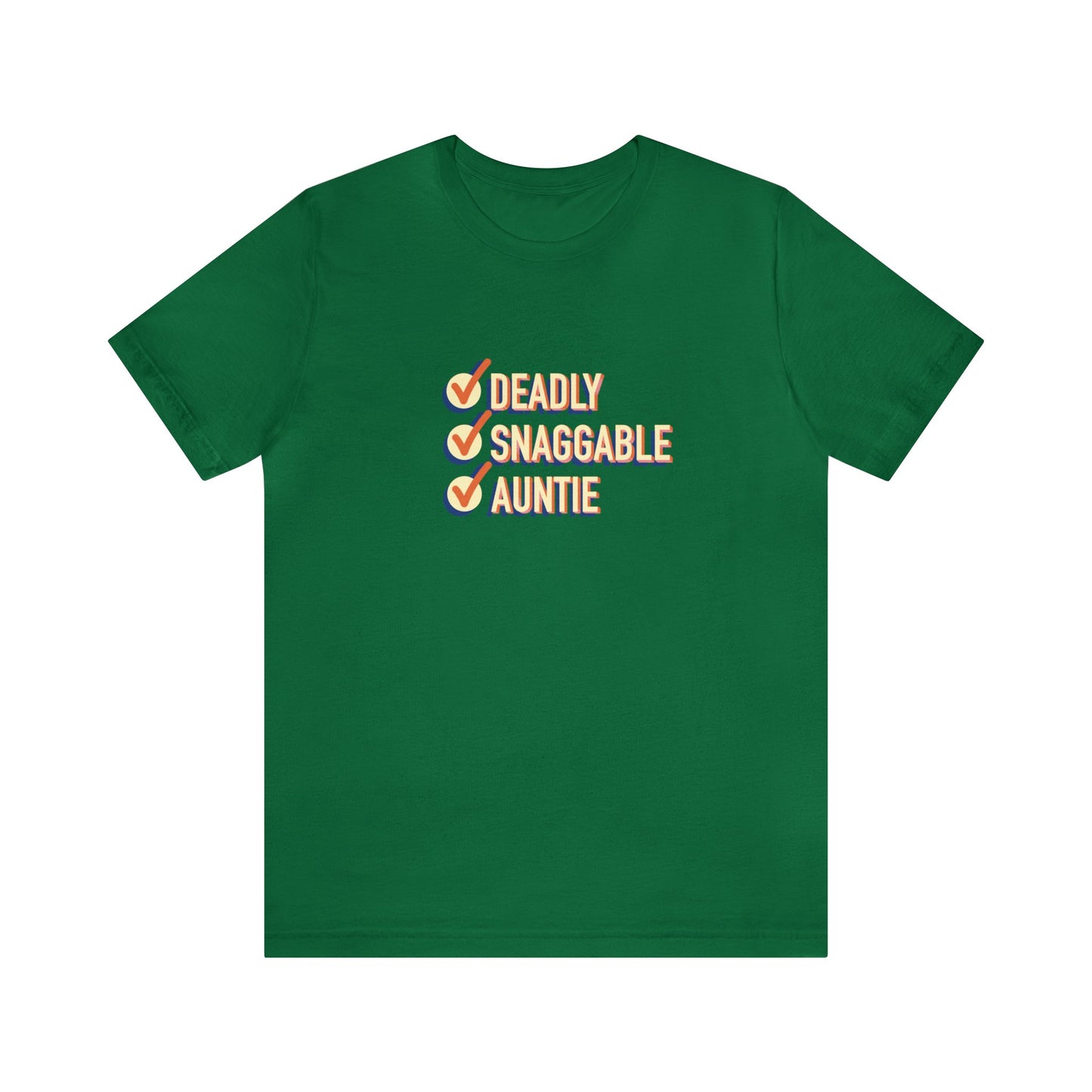 Deadly Snaggable Auntie - Short Sleeve Tee