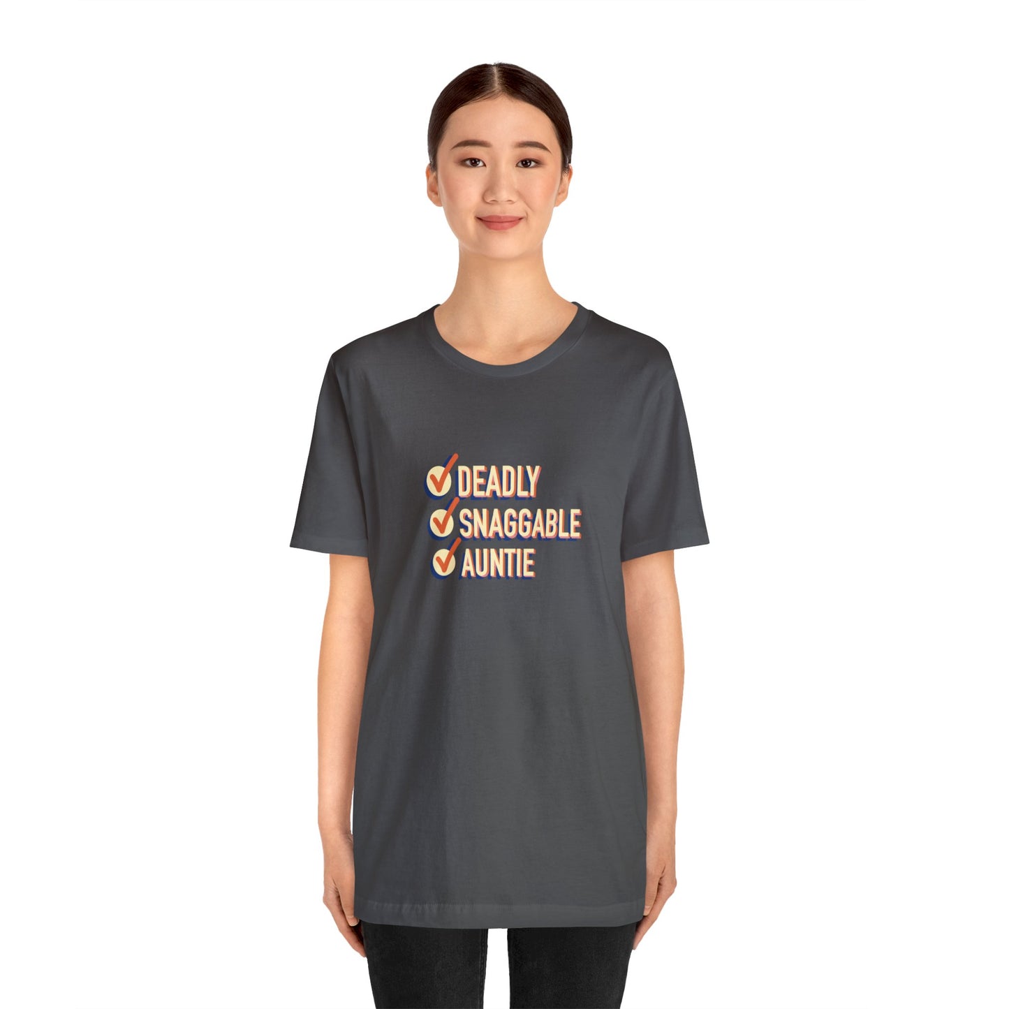 Deadly Snaggable Auntie - Short Sleeve Tee