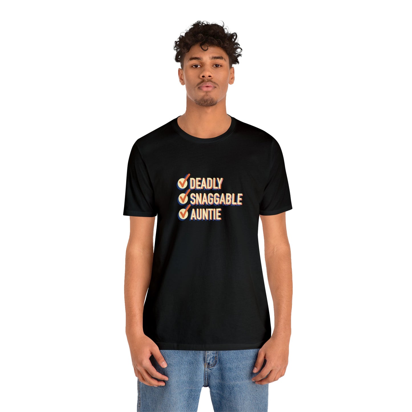 Deadly Snaggable Auntie - Short Sleeve Tee