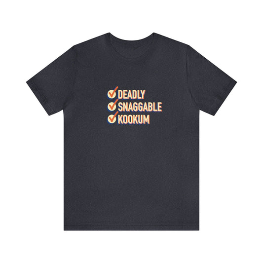 Deadly Snaggable Kookum - Short Sleeve Tee