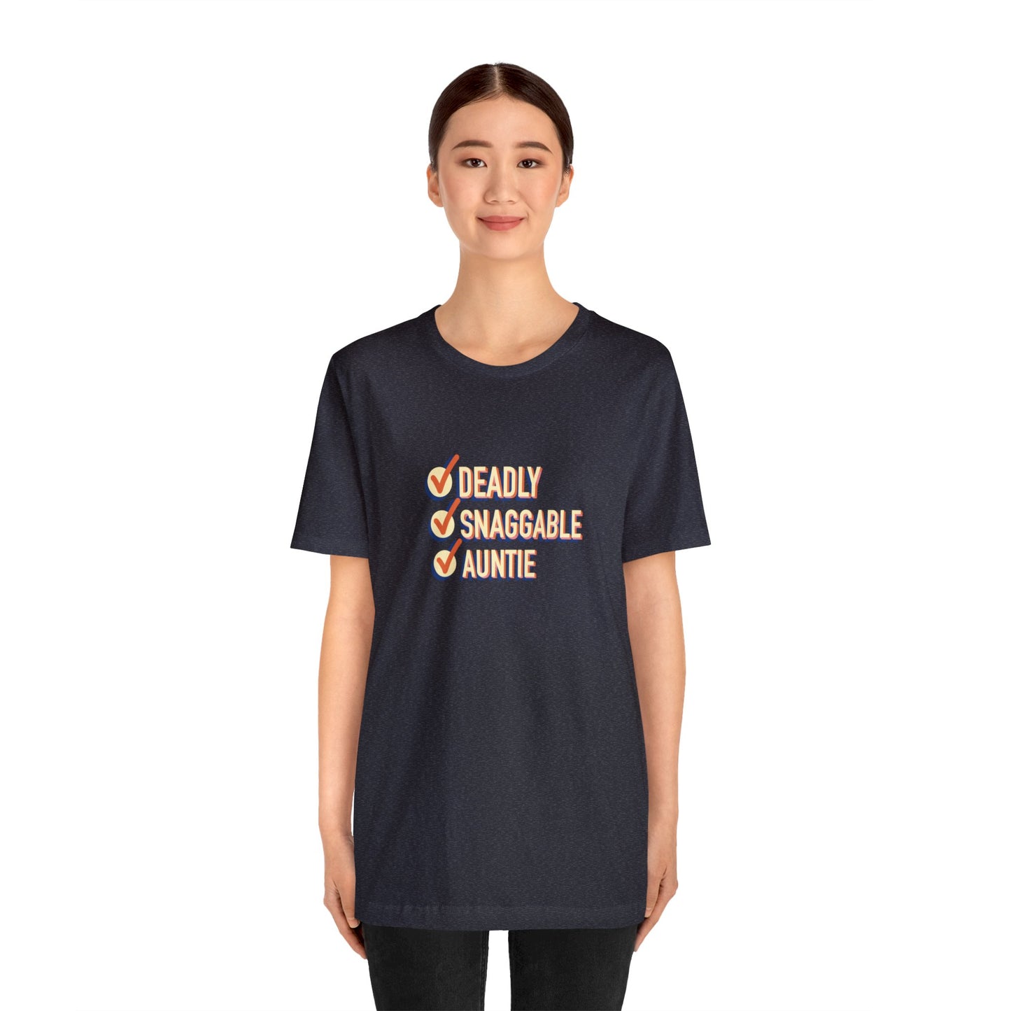 Deadly Snaggable Auntie - Short Sleeve Tee