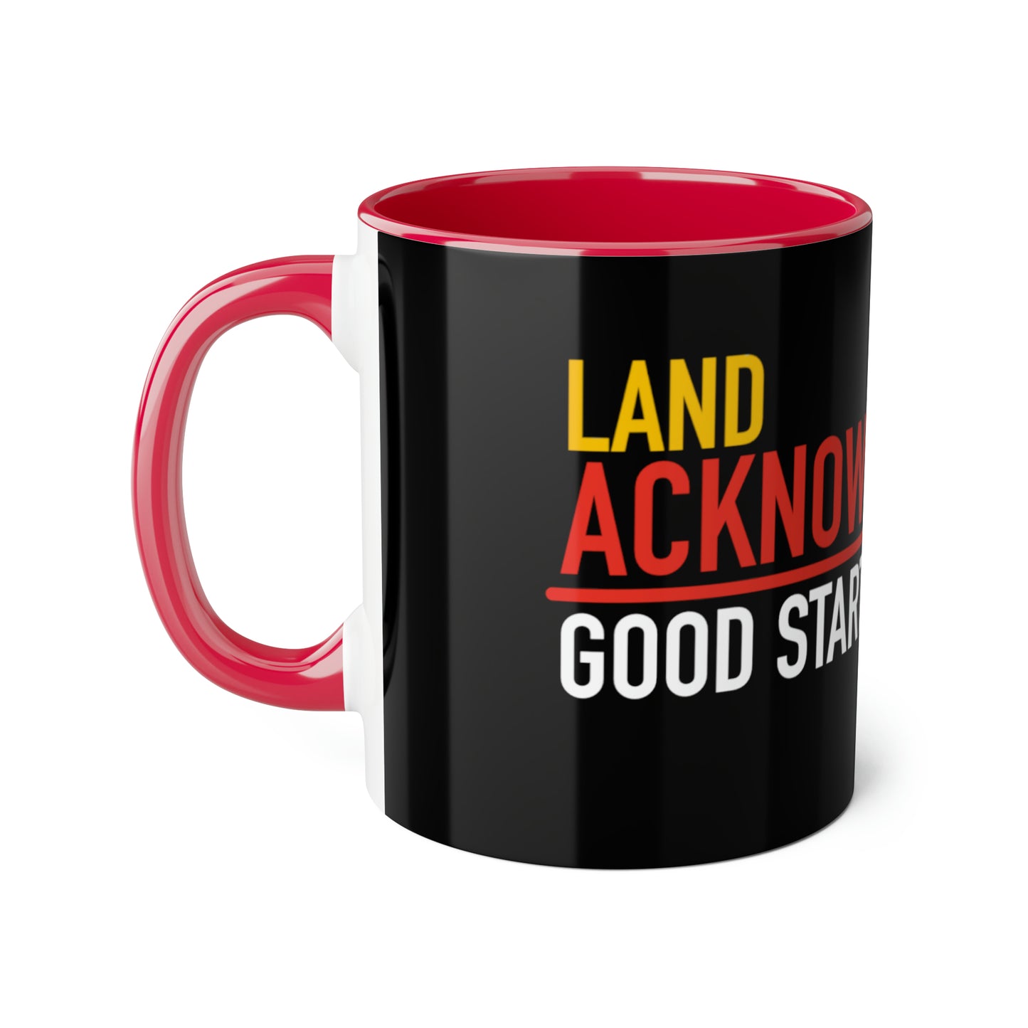 Land Acknowledgement - Accent Mugs, 11oz